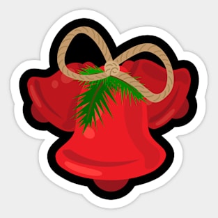 Christmas Bells Sticker